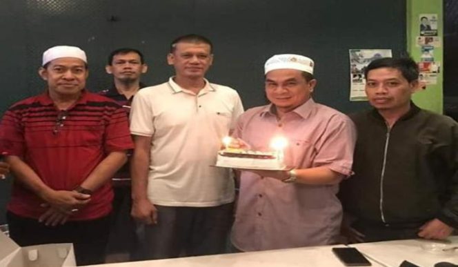 					Ketua Garda Nusantara Kabupaten Gowa terpilih Darwis Makka (kedua dari kiri). 