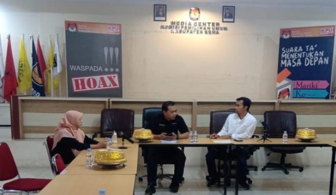 					Bawaslu-KPU Gowa Rapat Koordinasi Jelang Pembentukan PPK