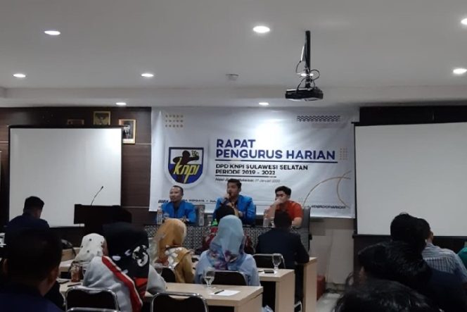 					Bahas Program Kerja, Arham Konsolidasi Pengurus KNPI Sulsel