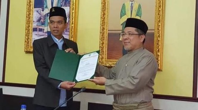 					Foto: UAS jadi profesor tamu di UNISSA Brunei Darussalam (Instagram @ustadzabdulsomad_official)