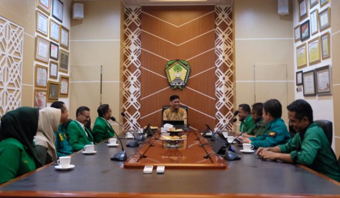 					Jelang Hari Lahir, Jajaran PPP Gowa Temui Adnan