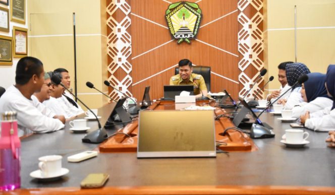 					Jelang Pelantikan PPDI Gowa Temui Bupati Adnan