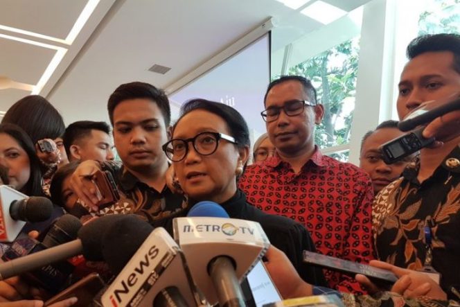 					Menteri Luar Negeri Retno Marsudi di Jakarta, Selasa (18/2/2020). ANTARA/Yashinta Difa/pri.