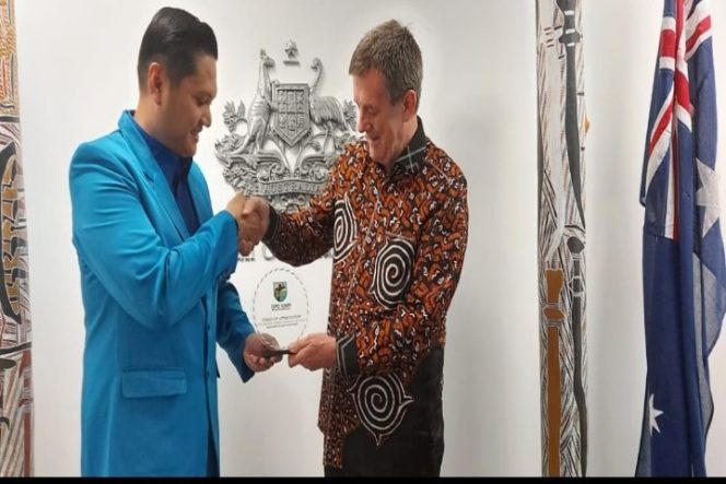 					Arham Basmin Gagas Kerja Sama antara KNPI Sulsel dan Konjen Australia