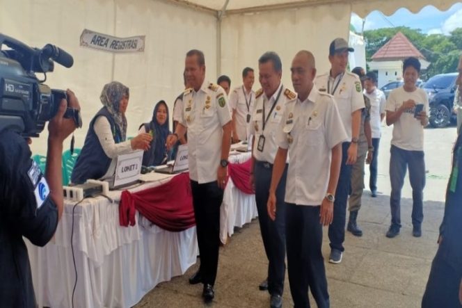 					Tinjau Tes CPNS, Bupati Luwu Titipkan Pesan ini