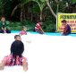 Kolam air bagai susu yang viral di Kabupaten Gowa. (Foto: BERITA.NEWS/Putri).