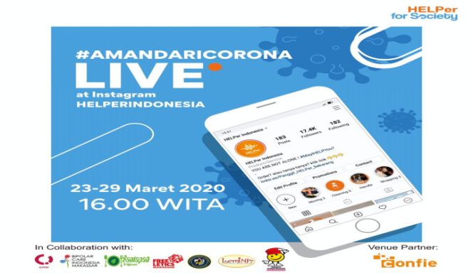 					Gandeng Komunitas, HELPer Indonesia Gelar Kampanye Online