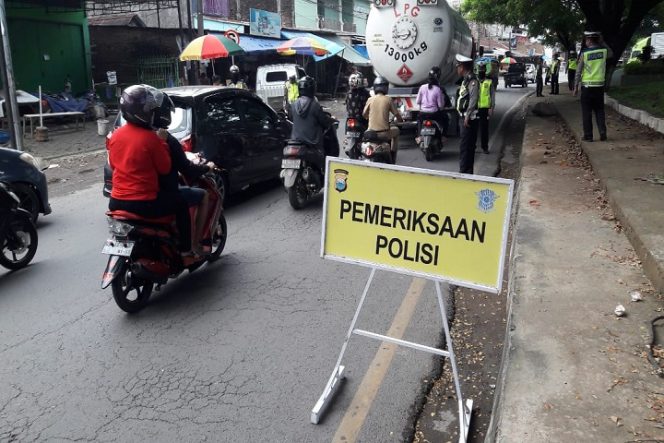 					Operasi Rutin, Satlantas Polres Gowa Jaring 28 Sepeda Motor