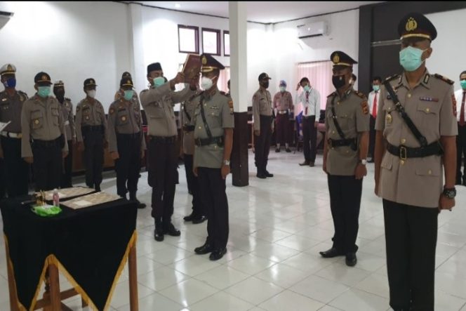 					Dua Perwira Lingkup Polres Jeneponto Dimutasi, ini Penggantinya