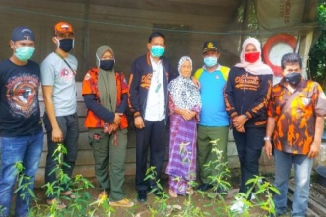 					Nenek Marellung Hidup Sebatang Kara, Pemuda Pancasila Luwu Galang Bantuan