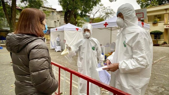					Antisipasi corona di Vietnam/Foto: AP/Hau Dinh