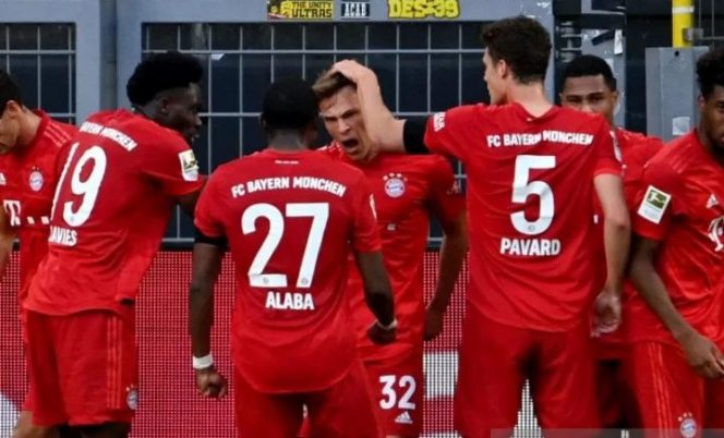 					Bayern Munich Tundukkan Dortmund Berkat Gol Cantik Kimmich
