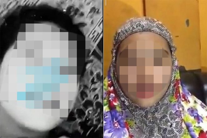 					Gadis Berinisial IM (16), tersangka dugaan penistaan agama. (Int)