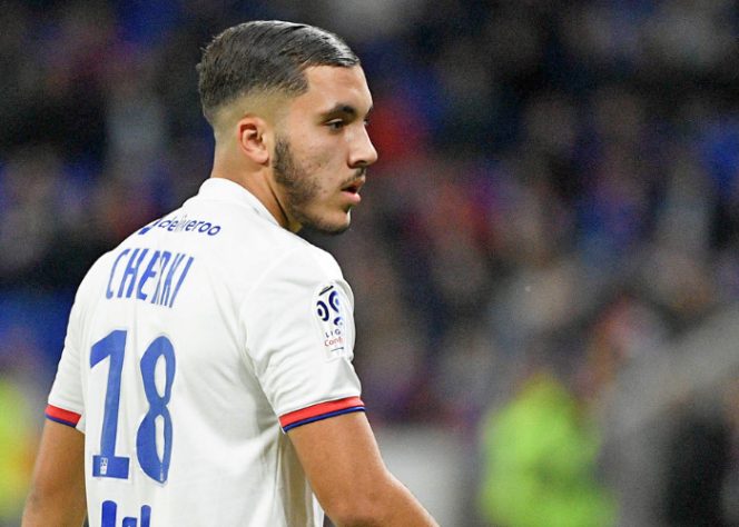 					Rayan Cherki gelandang serang Olympique Lyon (net)