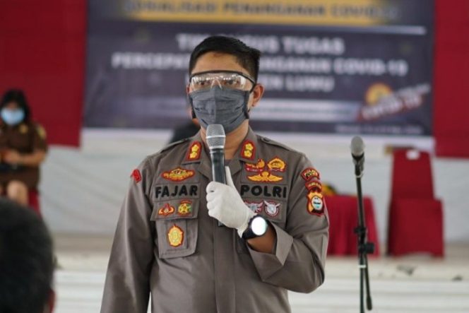 					Kapolres Luwu Buka Sosialisasi Penanganan Covid-19 bagi Camat dan Kepala Desa