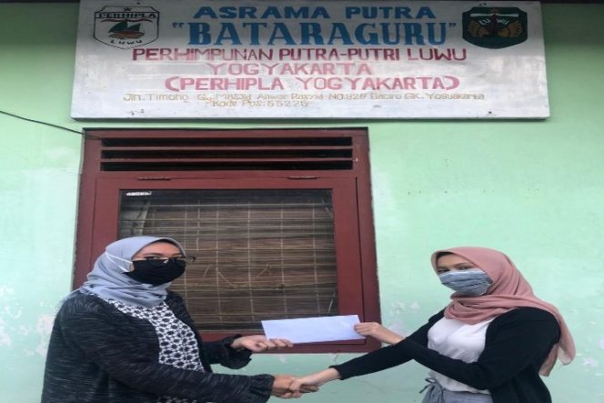 					Basmin Bantu Mahasiswa Luwu di Yogyakarta