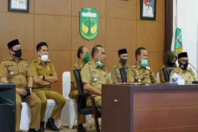 					Vidcom dengan BPK Perwakilan Sulsel, Bupati Luwu Kembali Target WTP