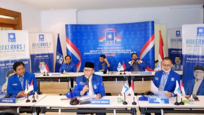 					Ketua Umum PAN Zulkifli Hasan di Rakernas 1 2020 (Dok. PAN)
