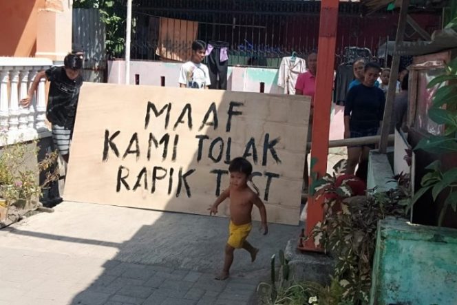 					Warga Makassar di Kampung Deppasawi Dalam Kompak Tolak “Rapid Test”