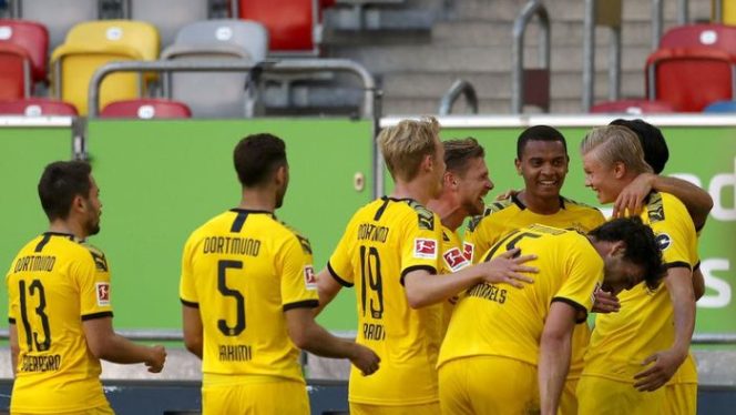 					Borussia Dortmund menang 1-0 di kandang Fortuna Duesseldorf (Lars Baron/Getty Images)