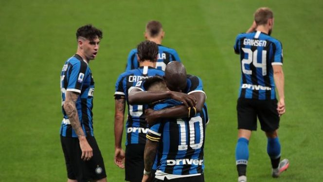 					Inter Milan menang tipis 2-1 atas Sampdoria. (Foto: Getty Images/Emilio Andreoli)