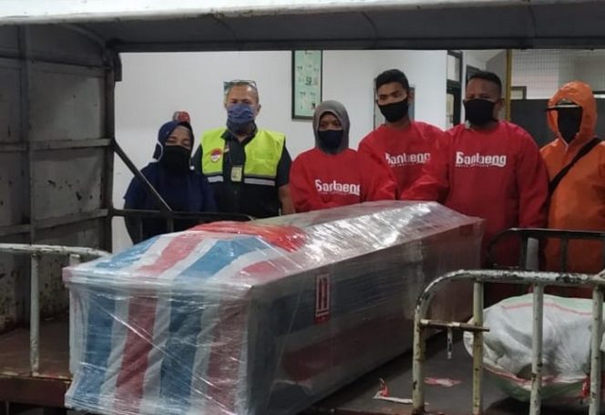 					TGTPP Jemput Jenazah TKI Asal Bantaeng Dengan Protokol Kesehatan