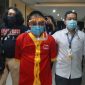 Anak anggota DPRD Toraja Utara Amda Salurante alias Pung Belo ditahan Polda Sulsel, Selasa, 7 Juli 2020. (Tagar.id)