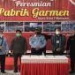 Peresmian Pabrik Garmen di lapas Kelas 1 Makassar. (BERITA.NEWS/Andis).