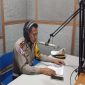Kasat Lantas Polres Takalar Iptu Ahmad S.sos sampaikan himbauan ke warga di Radio Harmoni. (Dok. Foto: Humas Polres Takalar).