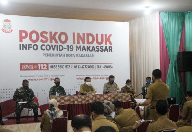 					Rapat Evaluasi Perwali nomor 36 tahun 2020 oleh PJ Wali Kota Makassar.