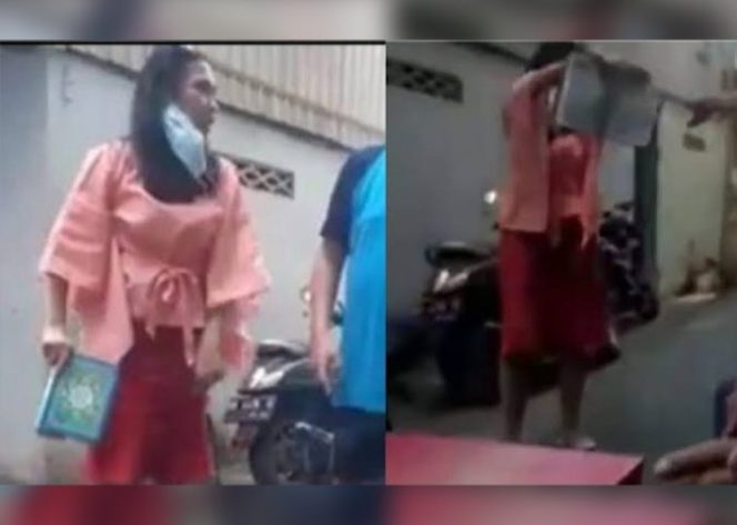 					Perempuan Viral Pelempar Al Quran di Makassar