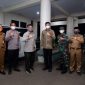 Menteri pertanian Syahrul yasin Limpo didampingi Bupati Gowa, Adnan Purichta Ichsan saat berkunjung ke Kabupaten Gowa. (foto: berita.news/Putri)