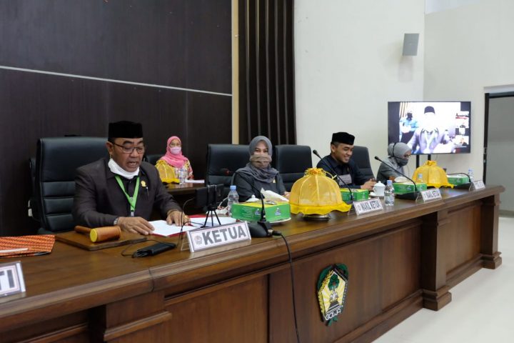 Jajaran Pimpinan DPRD Kabupaten Gowa. (Foto: berita.news/Putri)