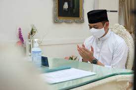 Bupati Gowa, Adnan Purichta Ichsa menggelar zikir bersama. (foto: berita.news/Putri)