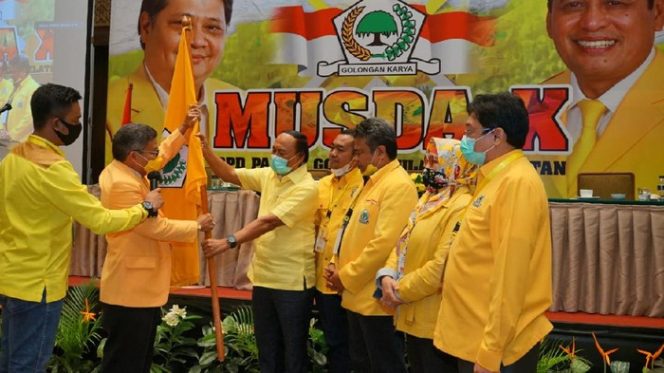 					Foto: Taufan Pawe terpilih jadi Ketua DPD Golkar Sulsel (dok. Istimewa).