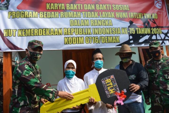 					Mbah Warsipan Berterima Kasih kepada Kodim Demak: Sekarang Rumah Saya Sudah Bagus