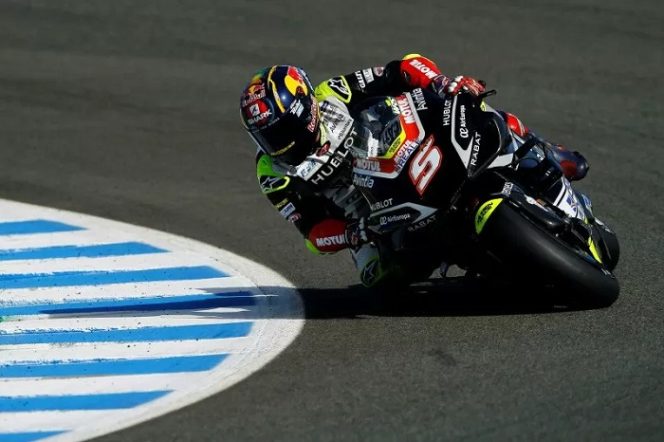 					Pebalap tim Esponsorama Racing Johann Zarco (Reuters/Marcelo Del Pozo)