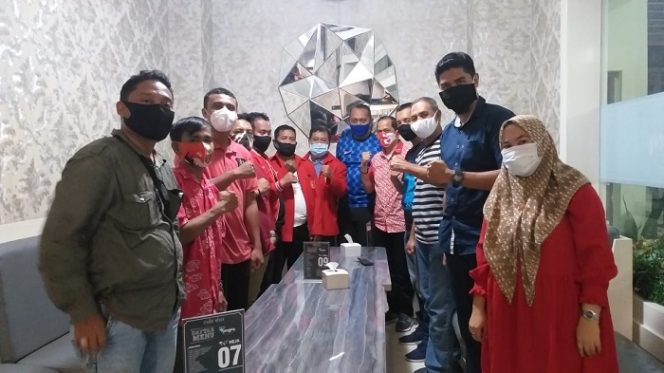 					Silaturahmi Unit Politik Sat Intelkam Polrestabes Makassar bersama DPK PKPI Makassar.