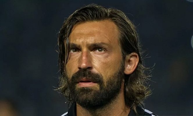 					Dokumentasi - Bintang Juventus FC, Andrea Pirlo, saat berlaga melawan ISL All Stars rangkaian dari Juventus Asia Pacific Tour 2014 di Stadion Gelora Bung Karno, Senayan. ANTARA FOTO/Ismar Patrizki/kye/pri.