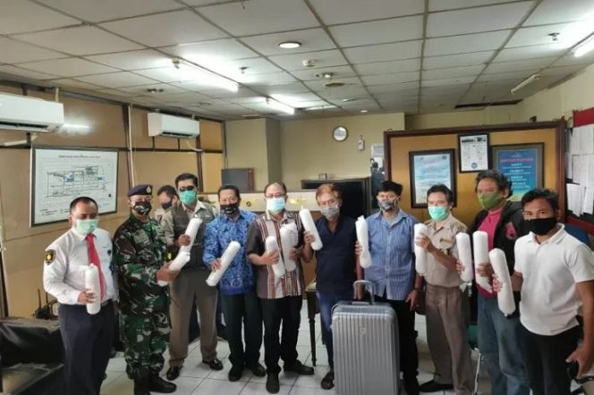 					Penggagalan penyelundupan lobster di Bandara Juanda Sidoarjo (Antara Jatim/Angkasa Pura I Juanda/IS)