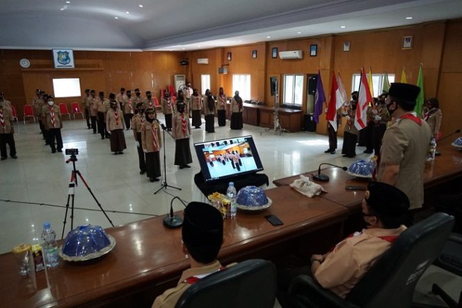 					Upacara HUT Pramuka Dilaksanakan Terbatas, 54 Orang Terima Penghargaan Lencana Pancawarsa