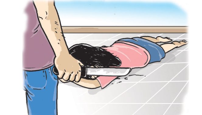 					ilustrasi suami bunuh istri (net)