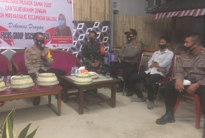 					Gelar FGD di Balusu, Kapolres Barru Jelaskan Cara Menangkal Berita Hoax