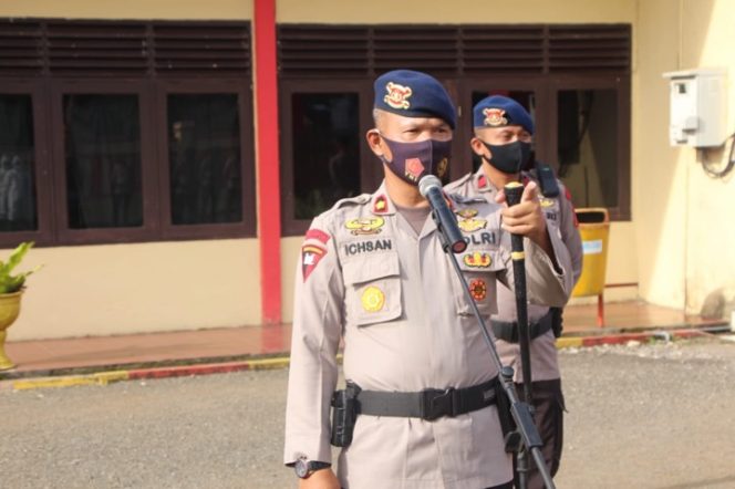 					Batalyon C Pelopor Gelar Penyemprotan Disinfektan Massal, Ini Sasarannya