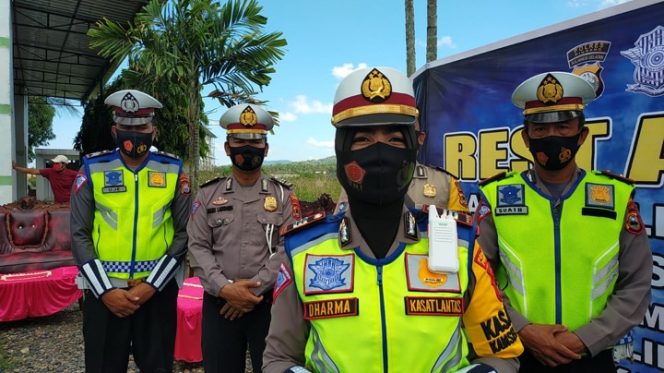 					Hadirkan Rest Area, Kasat Lantas Polres Pinrang : Untuk Menekan Angka Kecelakaan Lalu Lintas
