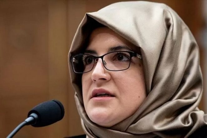 					Arsip--Tunangan (mendiang) Jamal Khashoggi, Hatice Cengiz (Anadolu Agency)