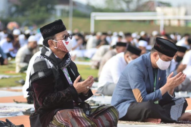 					Mentan RI Shalat Idul Adha 1441 H di Gowa