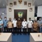 Sekretaris Daerah Kabupaten Gowa, Muchlis saat menerima langsung rombongan DPRD Sidrap. (Foto: berita.news/ist).