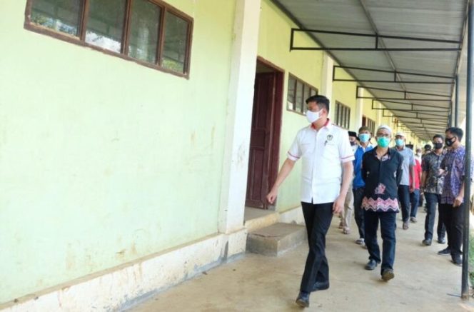 					Bupati Gowa Silaturahmi dengan Pengurus Ponpes Khalid Bin Walid