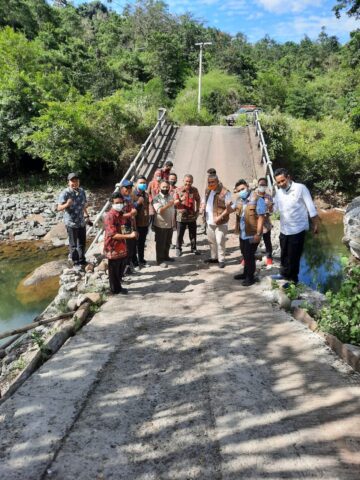 Verifikasi terhadap dampak bencana alam yang terjadi di Kabupaten Gowa awal tahun 2019 lalu. (Foto: berita.news/putri).